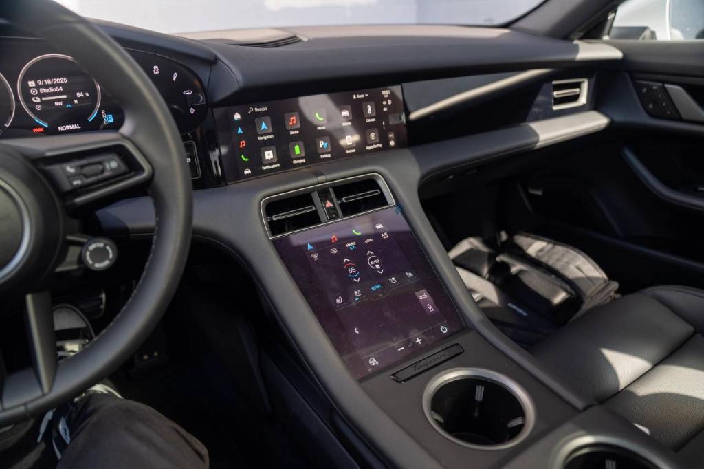 new 2025 Porsche Taycan car, priced at $143,285