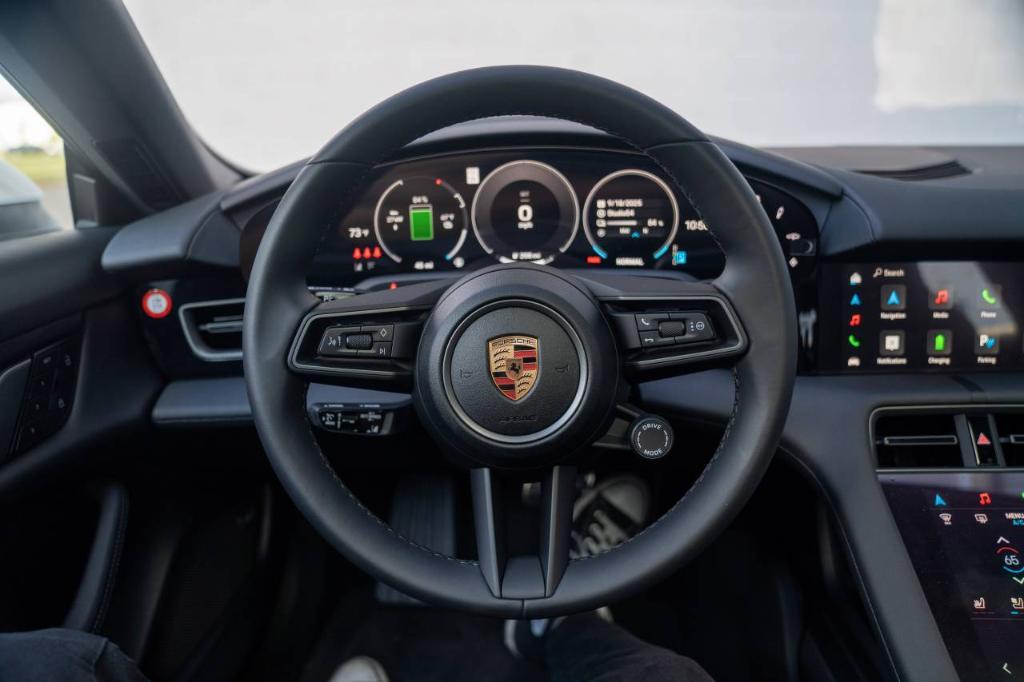 new 2025 Porsche Taycan car, priced at $143,285