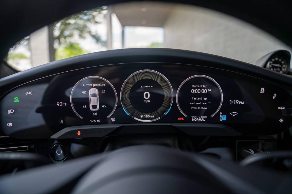 new 2025 Porsche Taycan car, priced at $235,965