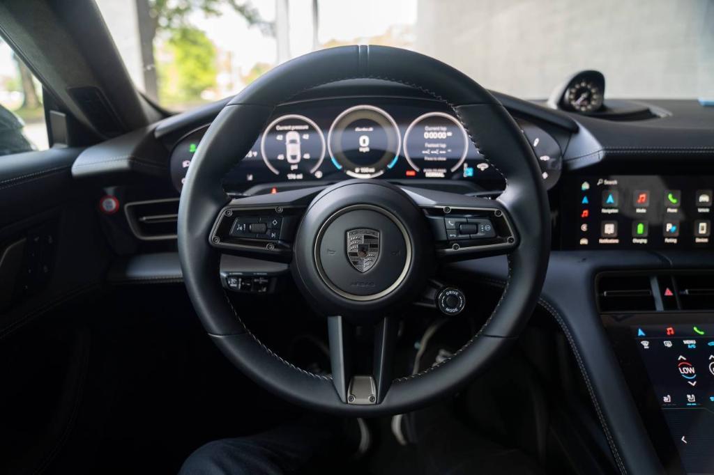 new 2025 Porsche Taycan car, priced at $235,965