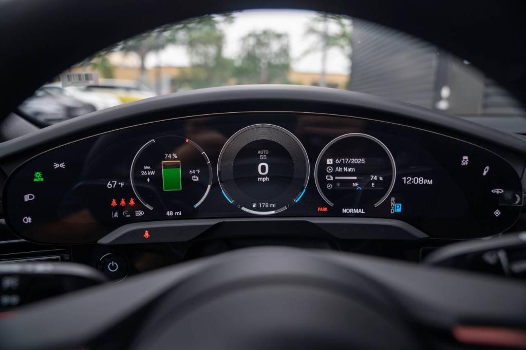 new 2025 Porsche Taycan car, priced at $133,535