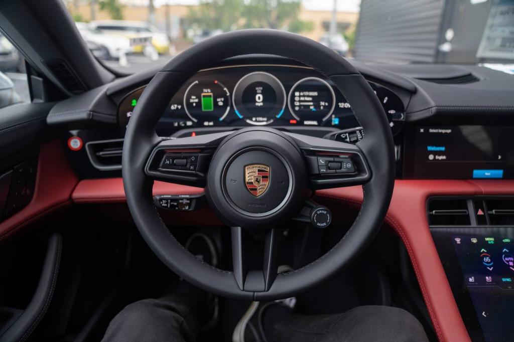 new 2025 Porsche Taycan car, priced at $133,535