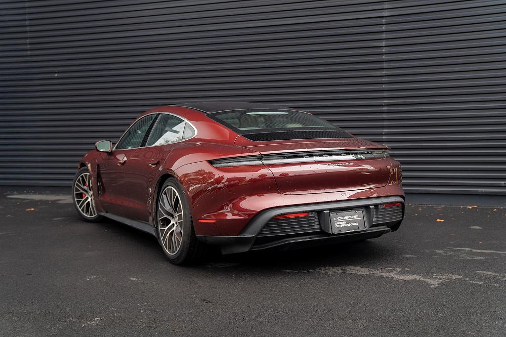 used 2022 Porsche Taycan car, priced at $79,900