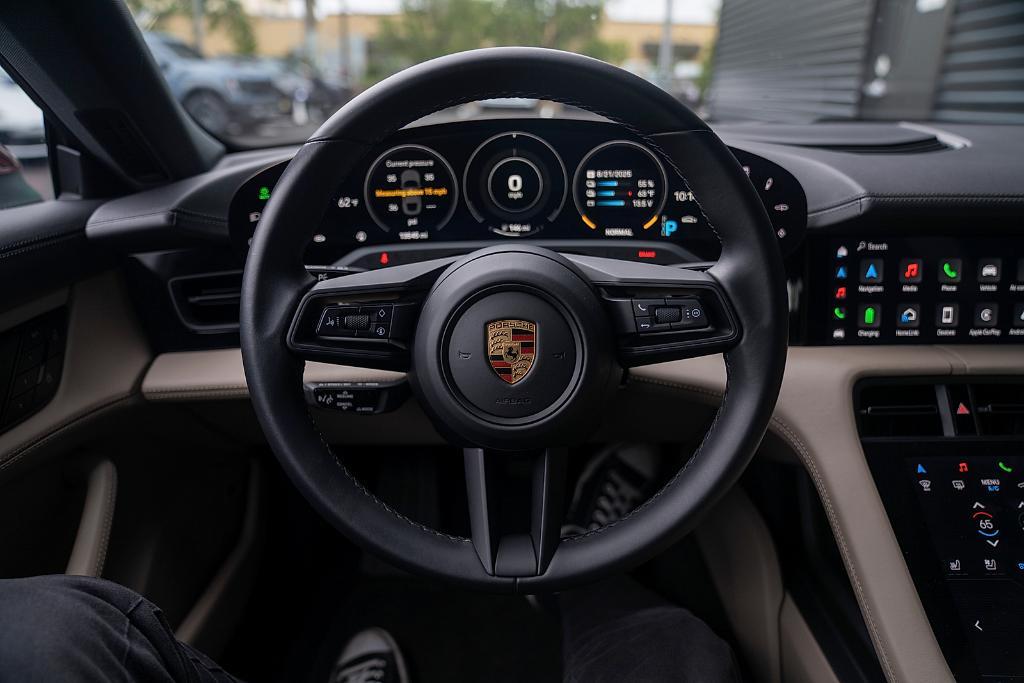 used 2022 Porsche Taycan car, priced at $79,900
