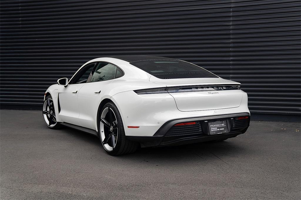 used 2023 Porsche Taycan car, priced at $74,900