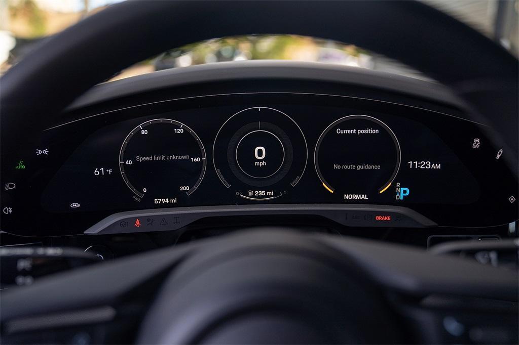 used 2023 Porsche Taycan car, priced at $74,900