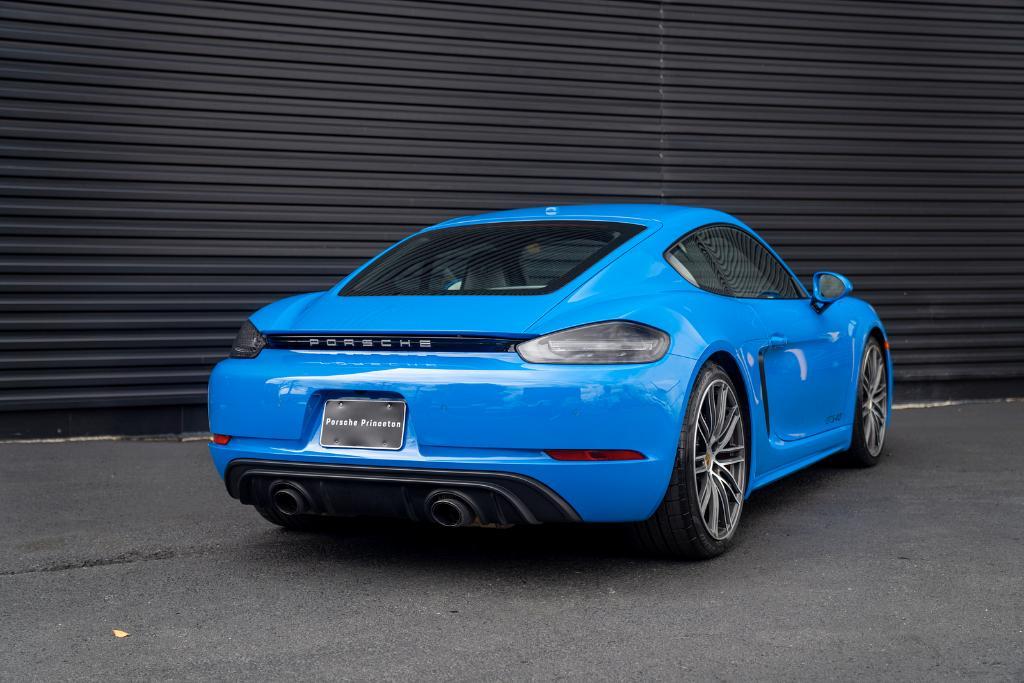 used 2024 Porsche 718 Cayman car, priced at $124,900