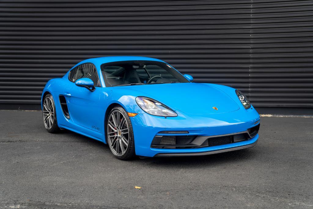 used 2024 Porsche 718 Cayman car, priced at $124,900