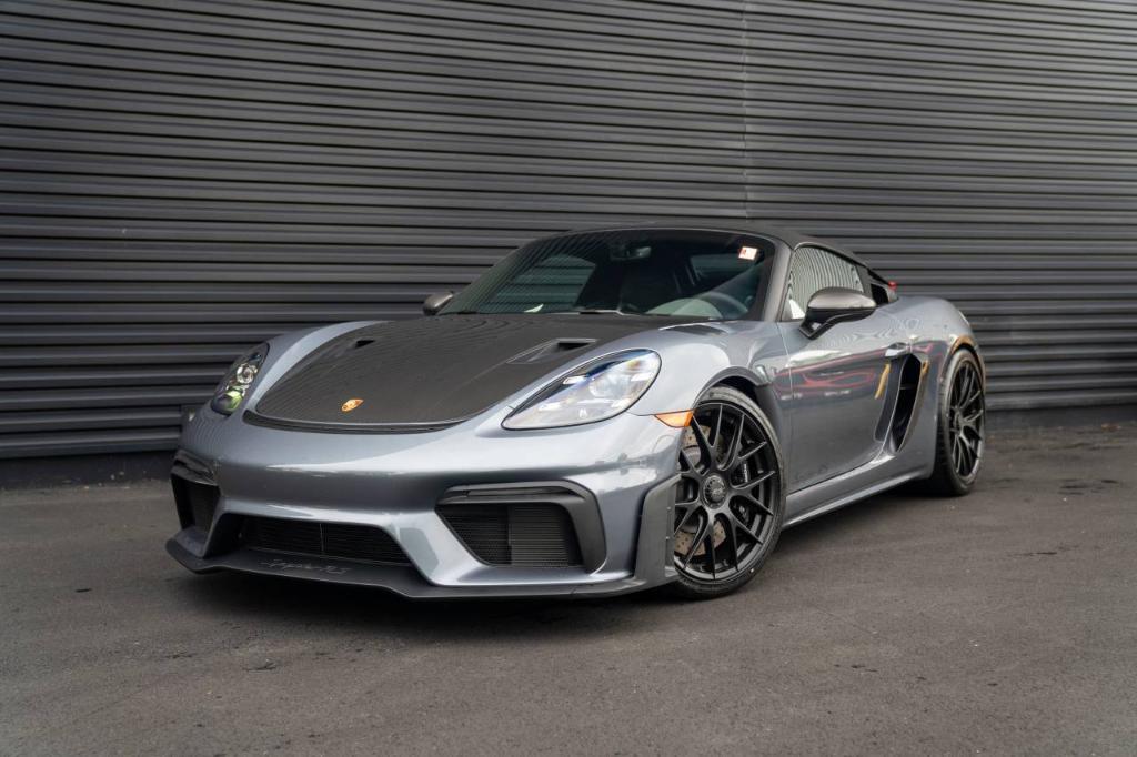 new 2025 Porsche 718 Spyder car, priced at $217,505