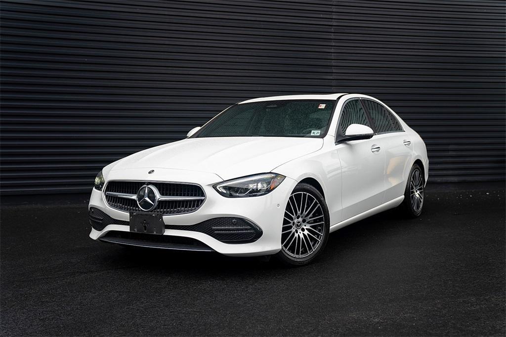 used 2022 Mercedes-Benz C-Class car, priced at $35,900