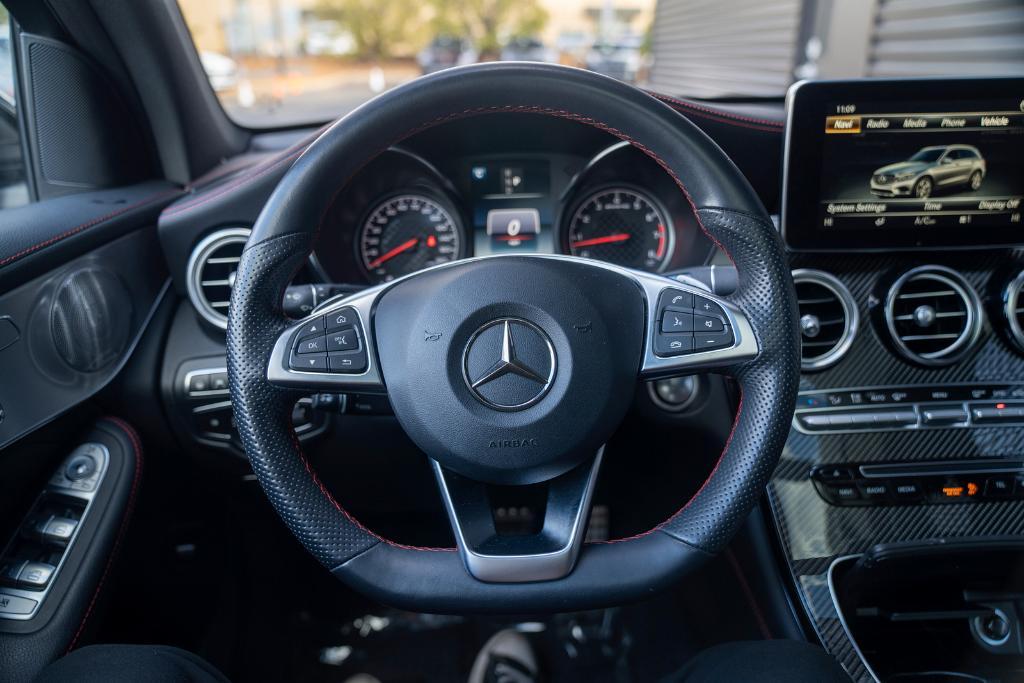 used 2019 Mercedes-Benz AMG GLC 43 car, priced at $34,999