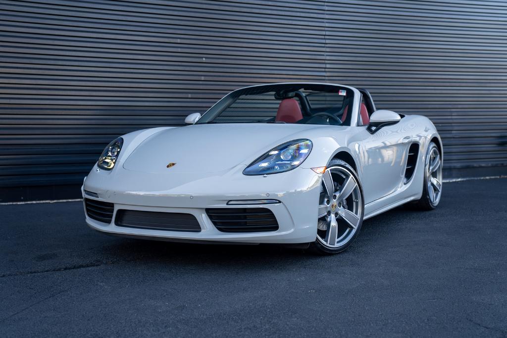 used 2024 Porsche 718 Boxster car, priced at $81,900