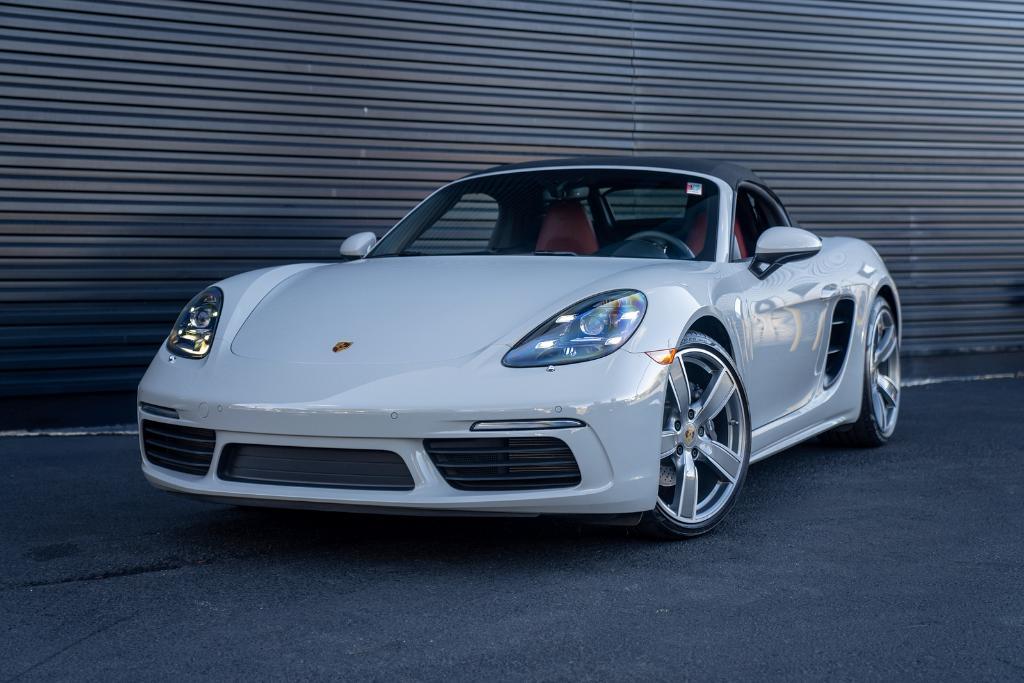 used 2024 Porsche 718 Boxster car, priced at $81,900