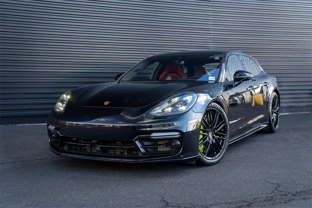 used 2020 Porsche Panamera e-Hybrid Sport Turismo car, priced at $109,900