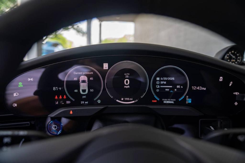 new 2025 Porsche Taycan car, priced at $184,165