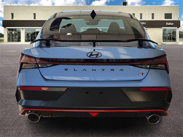 new 2025 Hyundai Elantra N car, priced at $35,625