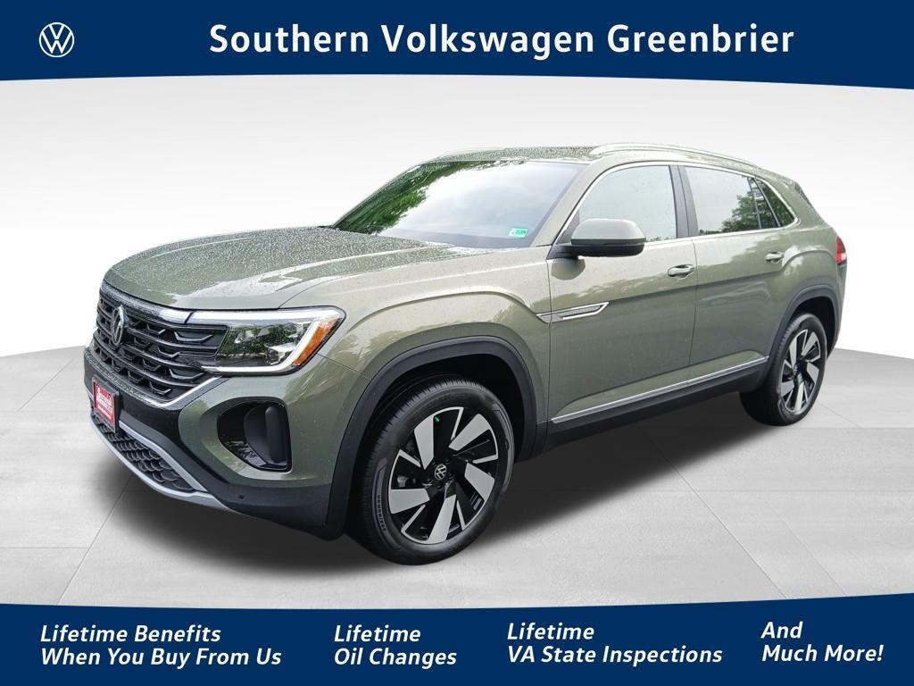 new 2025 Volkswagen Atlas Cross Sport car, priced at $44,053