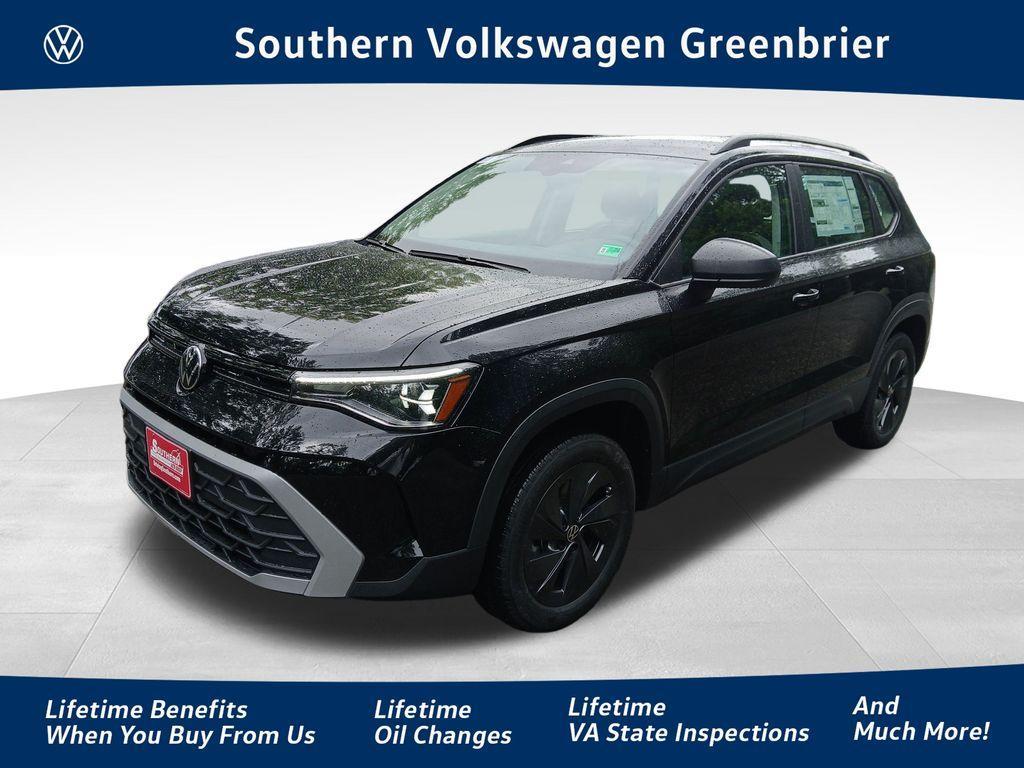 new 2025 Volkswagen Taos car, priced at $25,143