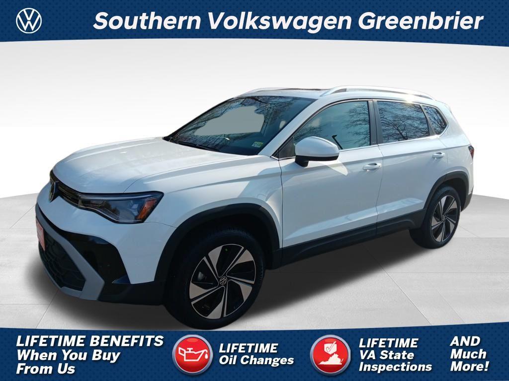 new 2025 Volkswagen Taos car, priced at $30,969