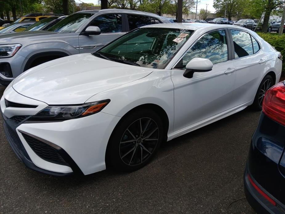 used 2021 Toyota Camry car, priced at $24,346