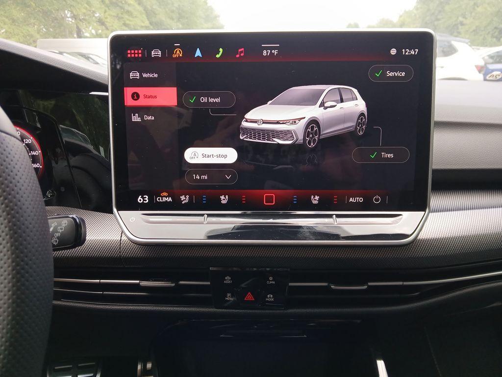 new 2025 Volkswagen Golf GTI car, priced at $39,243