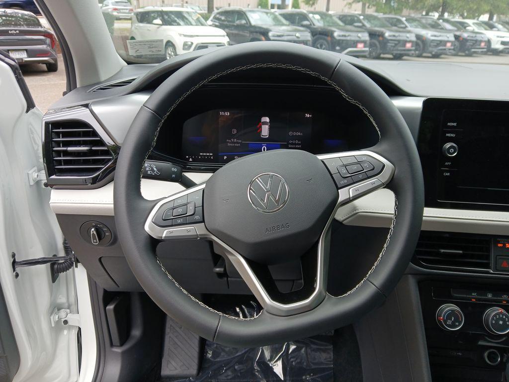 new 2025 Volkswagen Taos car, priced at $26,643