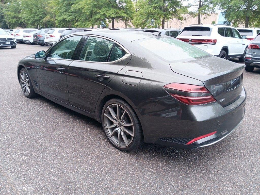 used 2023 Genesis G70 car, priced at $28,698