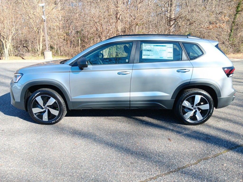 new 2025 Volkswagen Taos car, priced at $27,010