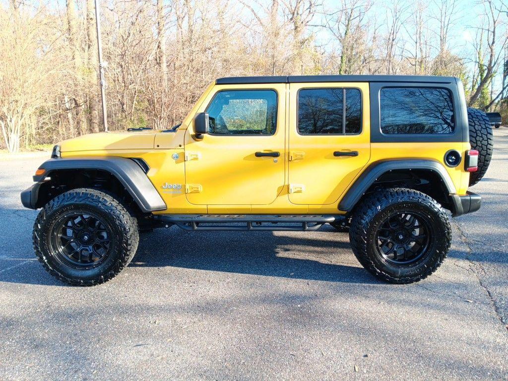 used 2021 Jeep Wrangler Unlimited car, priced at $42,701