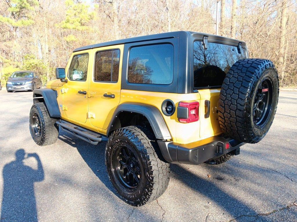 used 2021 Jeep Wrangler Unlimited car, priced at $42,701