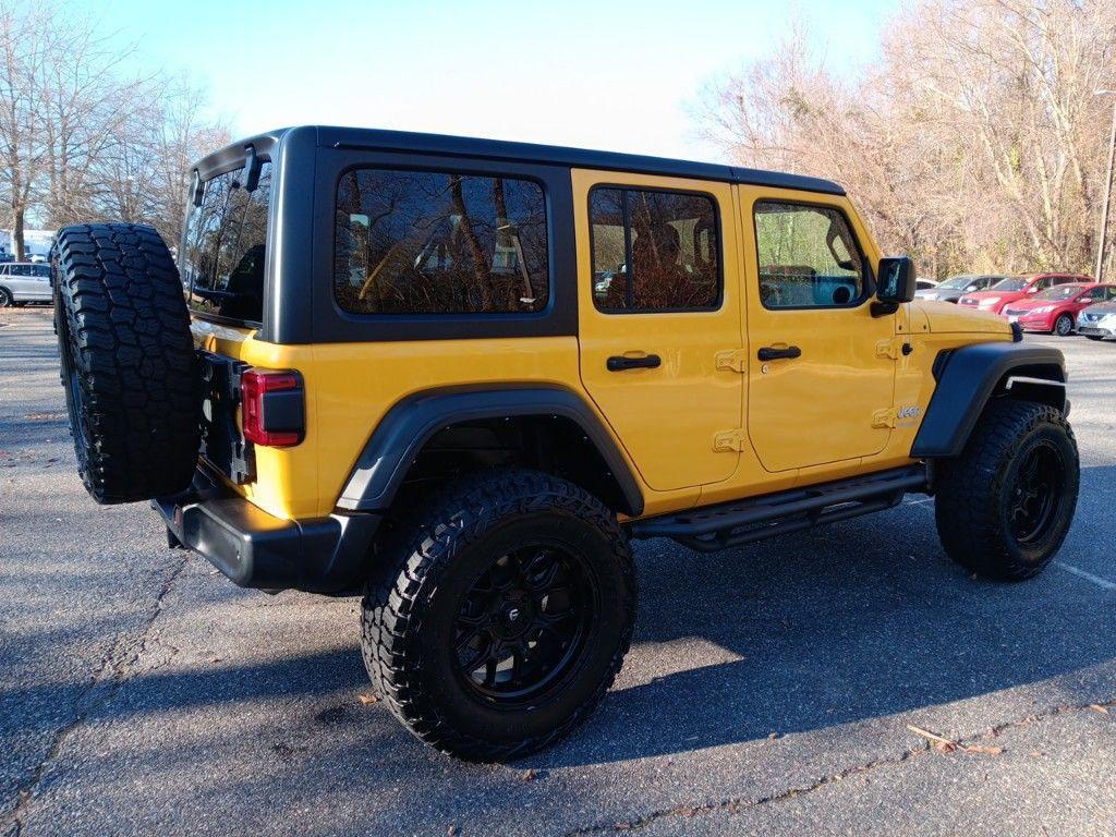 used 2021 Jeep Wrangler Unlimited car, priced at $42,701