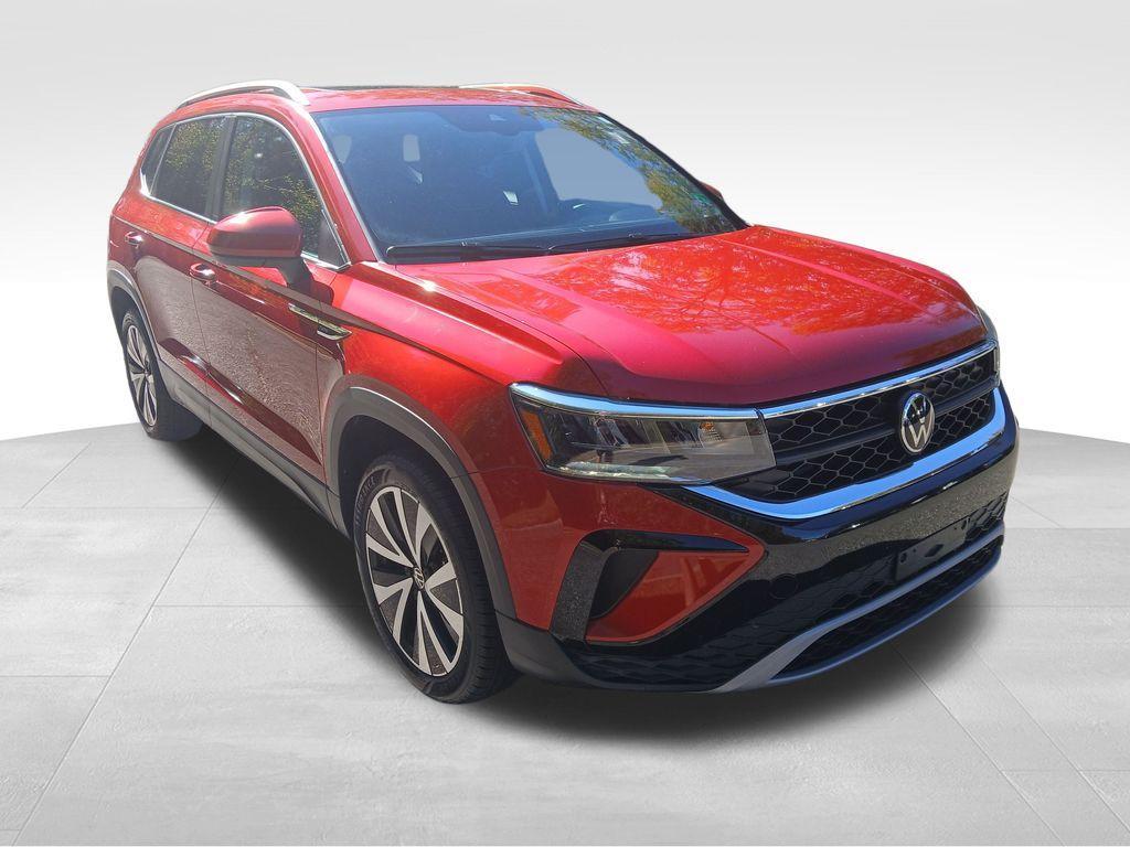 used 2023 Volkswagen Taos car, priced at $23,225