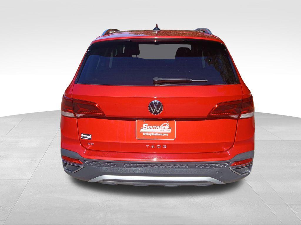 used 2023 Volkswagen Taos car, priced at $23,225