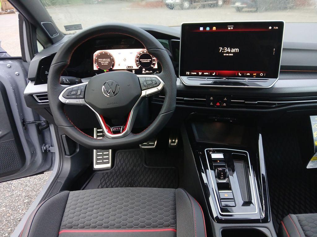 new 2025 Volkswagen Golf GTI car, priced at $38,125