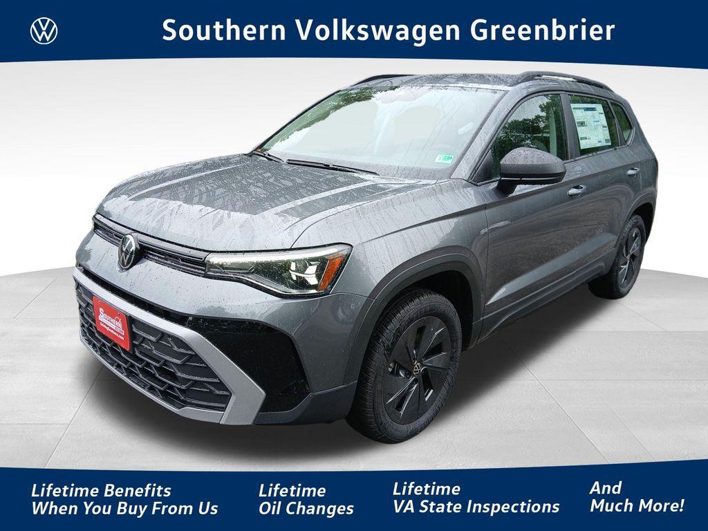new 2025 Volkswagen Taos car, priced at $25,153