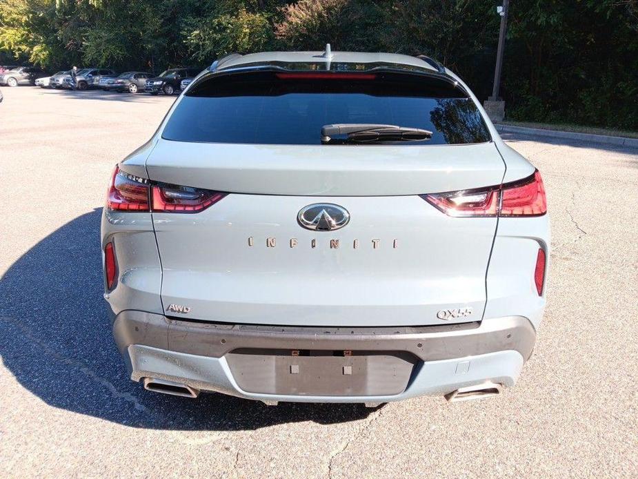 used 2022 INFINITI QX55 car, priced at $31,250