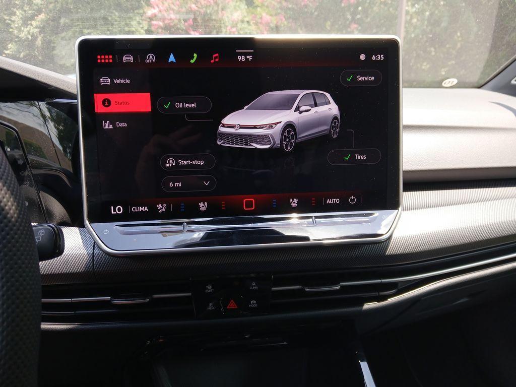 new 2025 Volkswagen Golf GTI car, priced at $39,243