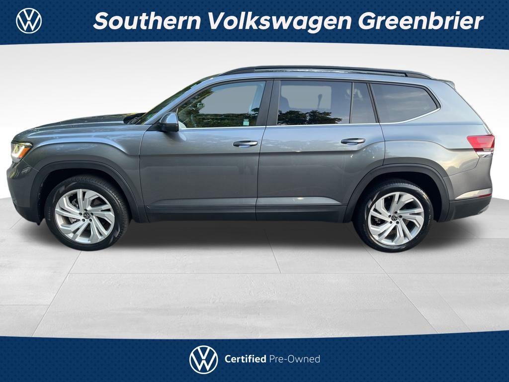 used 2021 Volkswagen Atlas car, priced at $28,725