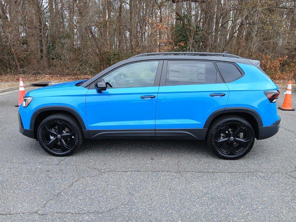 new 2025 Volkswagen Taos car, priced at $34,221