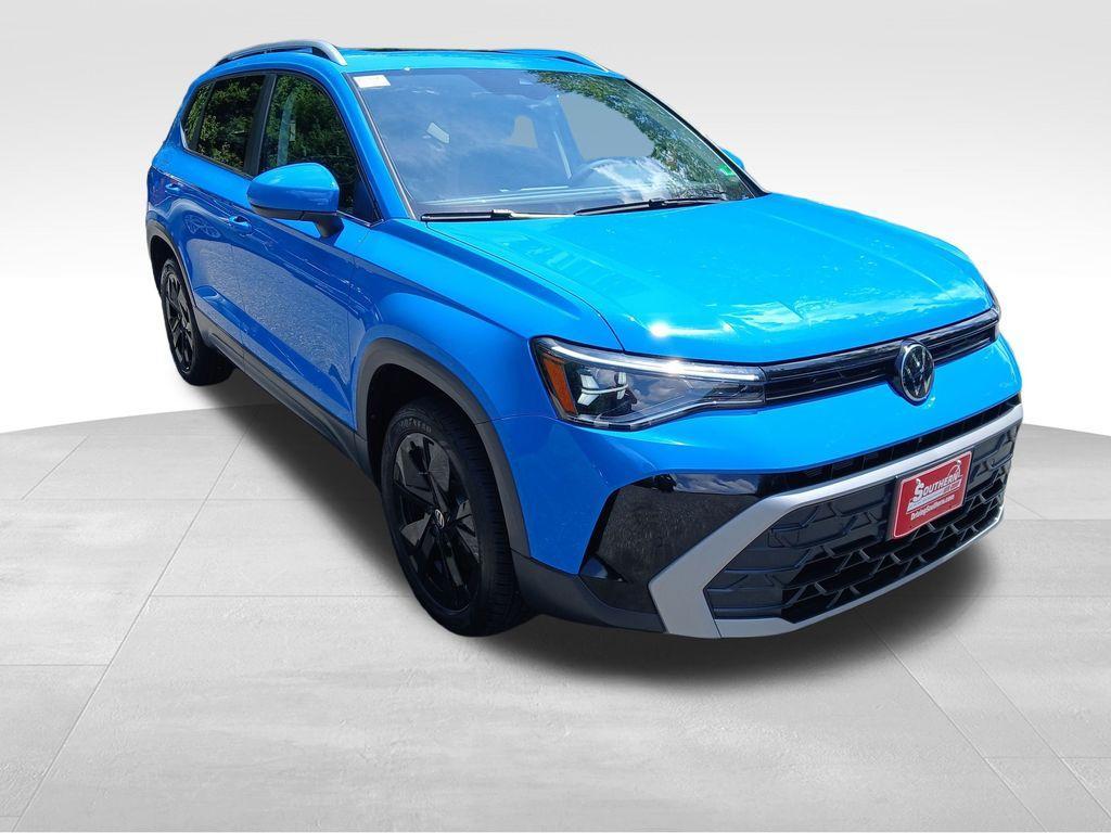 new 2025 Volkswagen Taos car, priced at $31,100