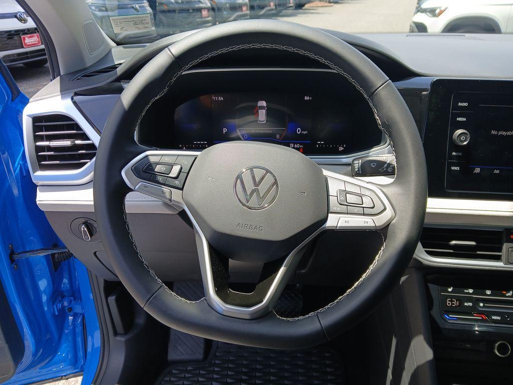 new 2025 Volkswagen Taos car, priced at $31,100