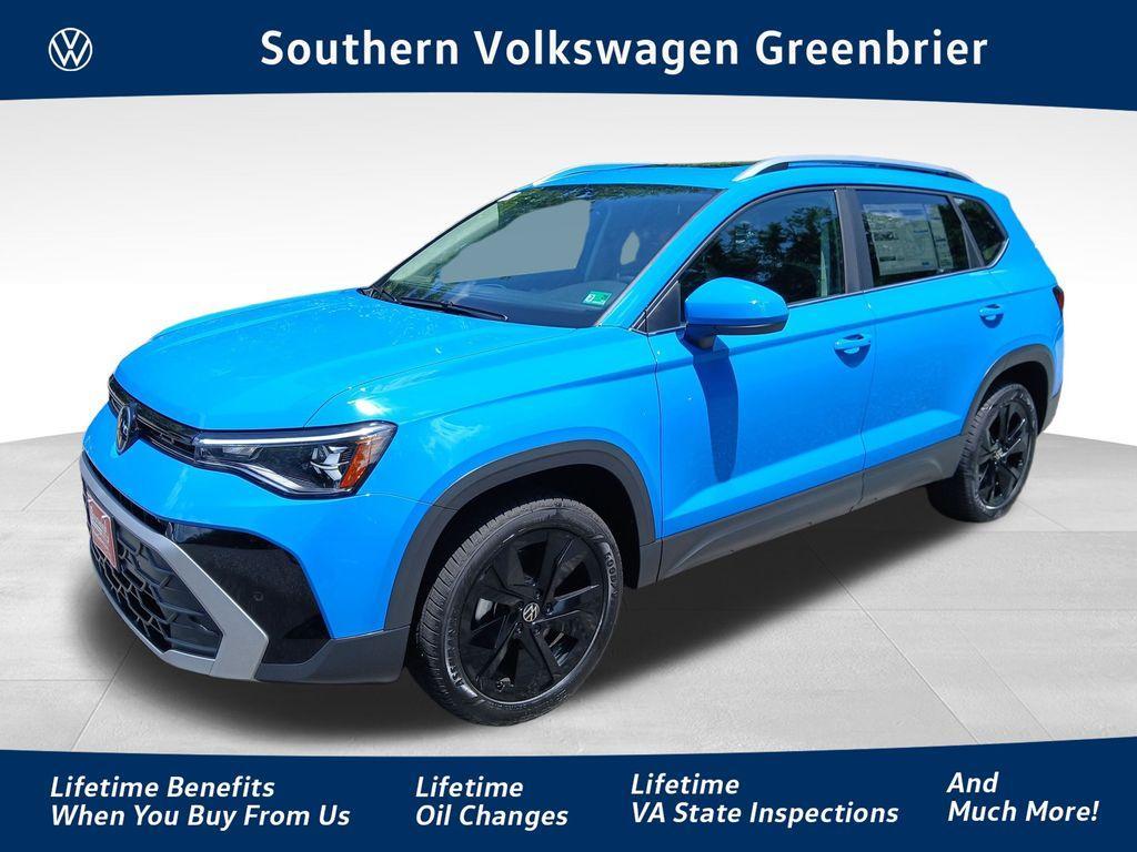 new 2025 Volkswagen Taos car, priced at $30,600