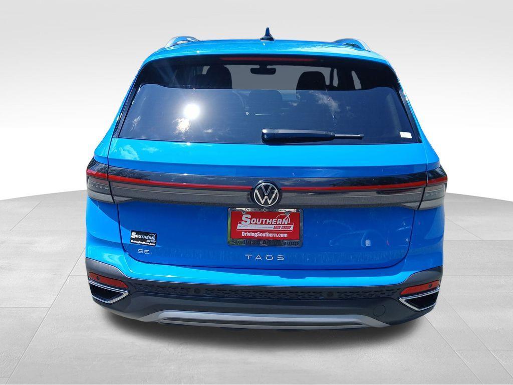 new 2025 Volkswagen Taos car, priced at $31,100