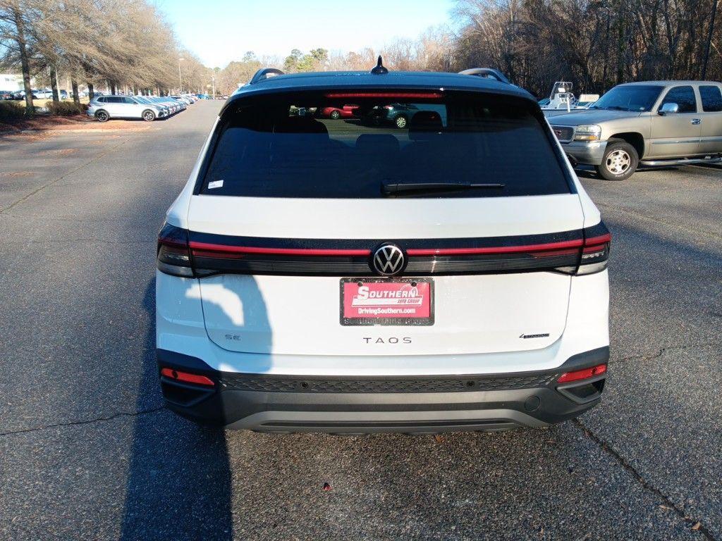 new 2025 Volkswagen Taos car, priced at $32,291