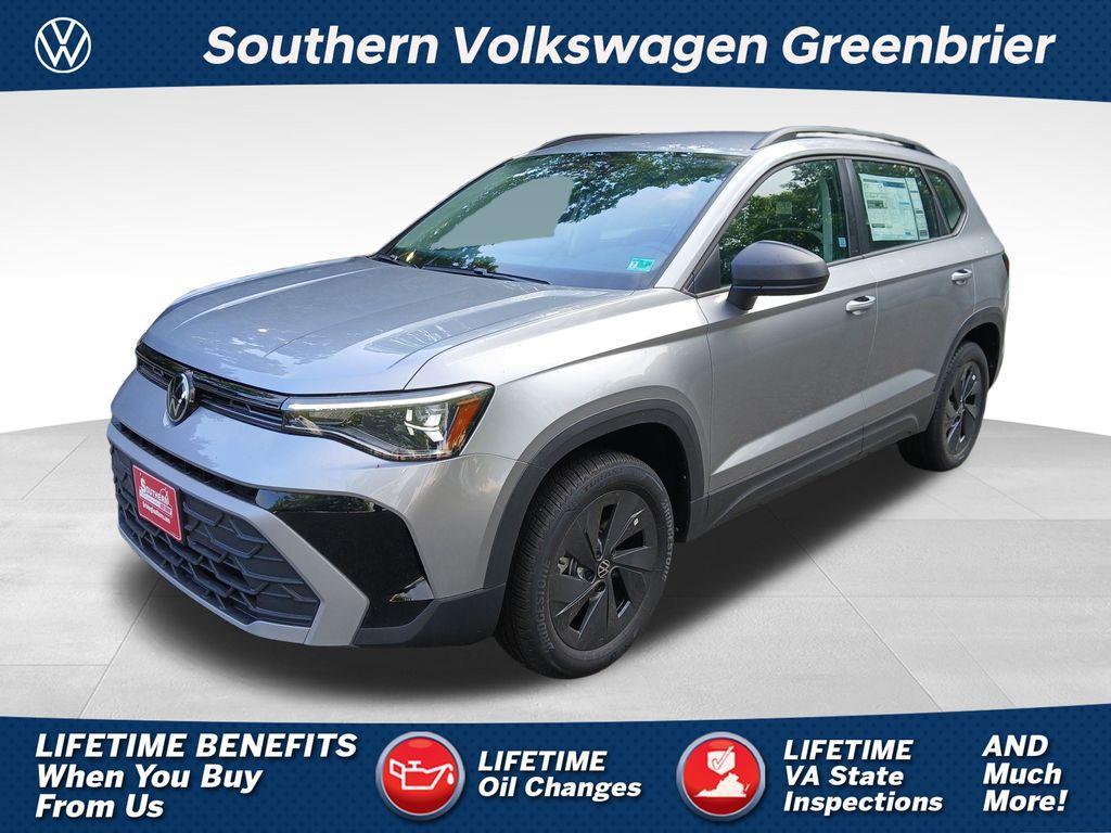 new 2025 Volkswagen Taos car, priced at $26,159