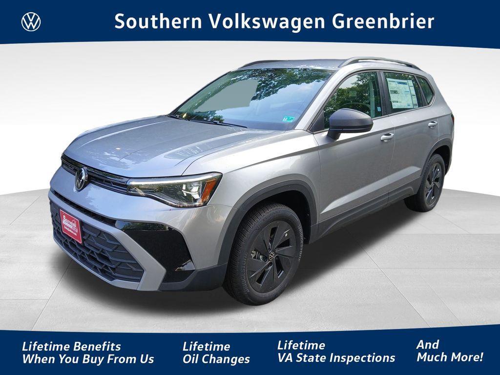 new 2025 Volkswagen Taos car, priced at $25,659