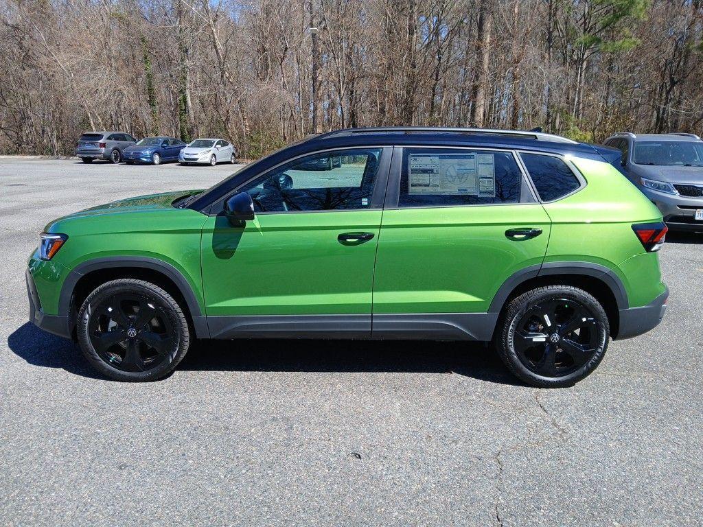 new 2025 Volkswagen Taos car, priced at $32,053