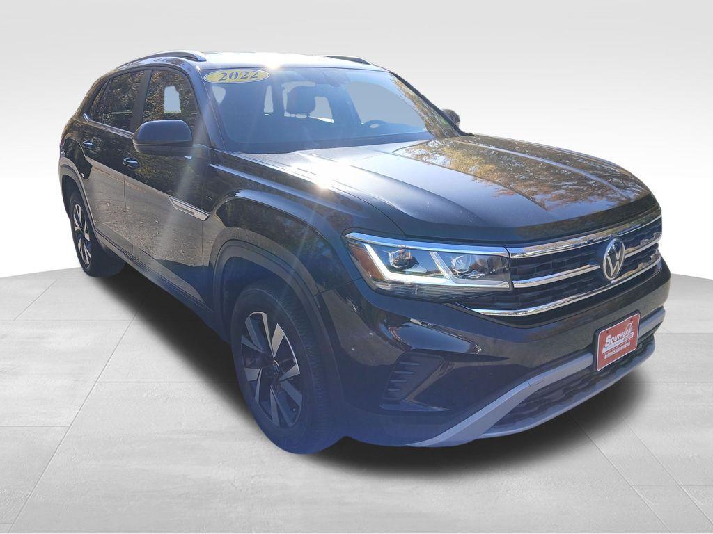 used 2022 Volkswagen Atlas Cross Sport car, priced at $22,905