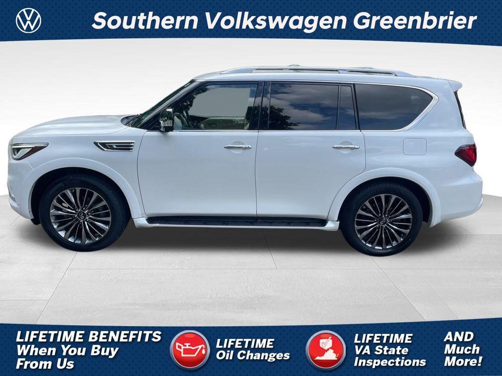 used 2021 INFINITI QX80 car, priced at $35,499