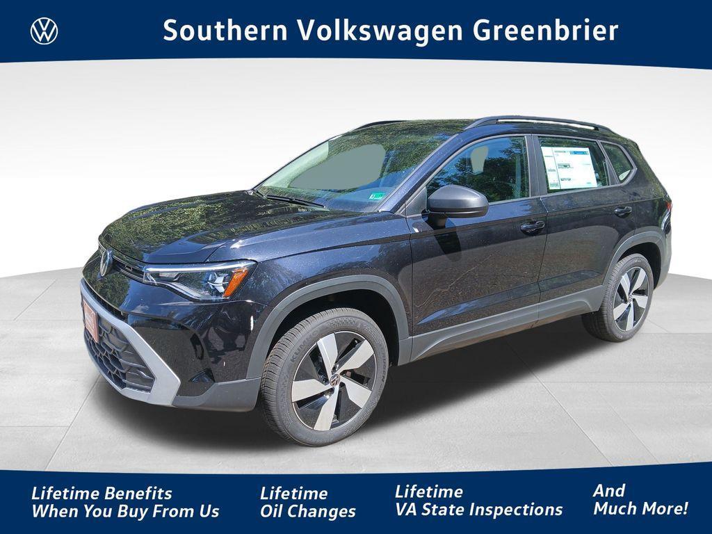 new 2025 Volkswagen Taos car, priced at $26,800